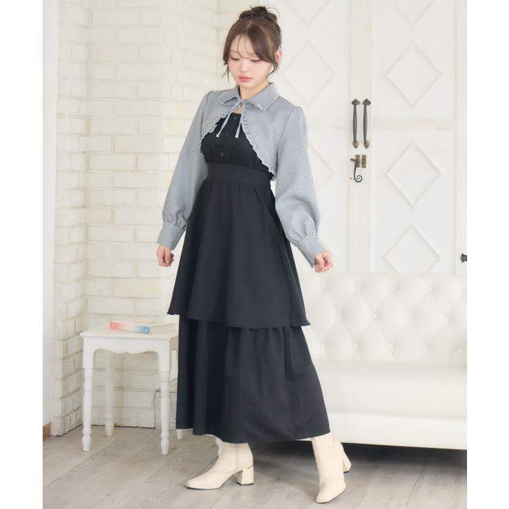 【セットアイテム】アソートフリルOP＆ボレロSET | RETRO GIRL | 詳細画像16 