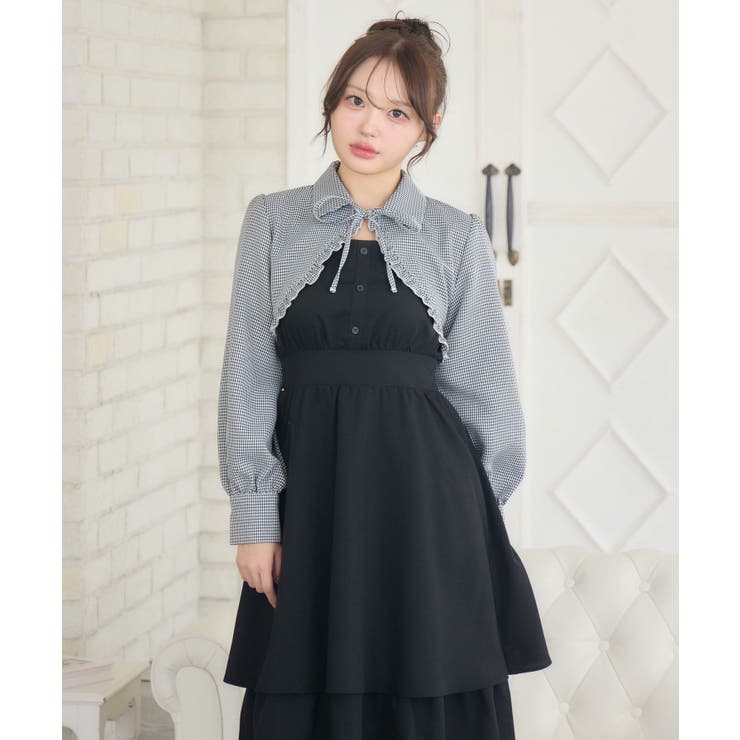 【セットアイテム】アソートフリルOP＆ボレロSET | RETRO GIRL | 詳細画像20 