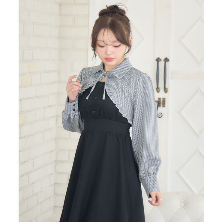 【セットアイテム】アソートフリルOP＆ボレロSET | RETRO GIRL | 詳細画像23 