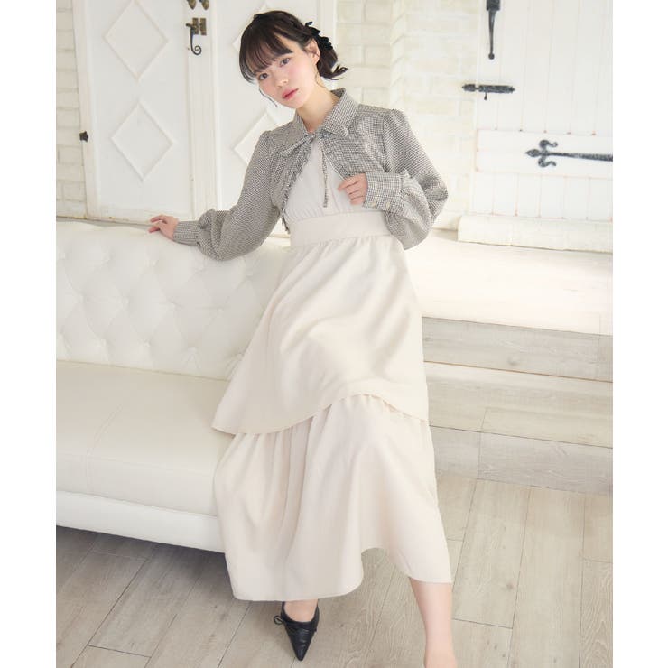 【セットアイテム】アソートフリルOP＆ボレロSET | RETRO GIRL | 詳細画像25 