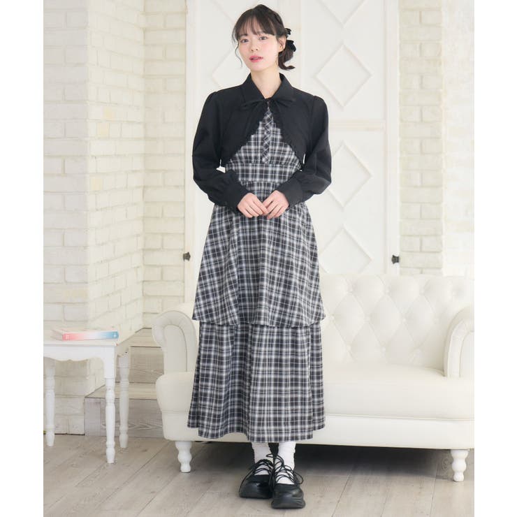 【セットアイテム】アソートフリルOP＆ボレロSET | RETRO GIRL | 詳細画像3 