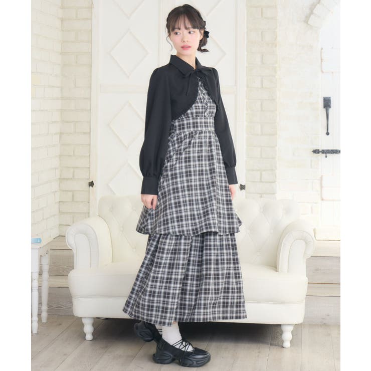 【セットアイテム】アソートフリルOP＆ボレロSET | RETRO GIRL | 詳細画像5 