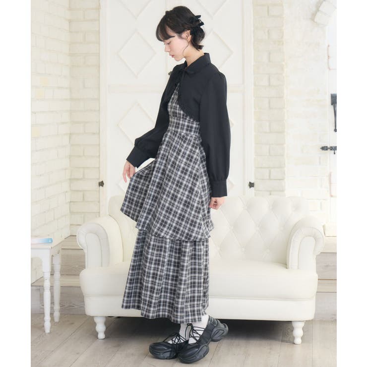 【セットアイテム】アソートフリルOP＆ボレロSET | RETRO GIRL | 詳細画像7 