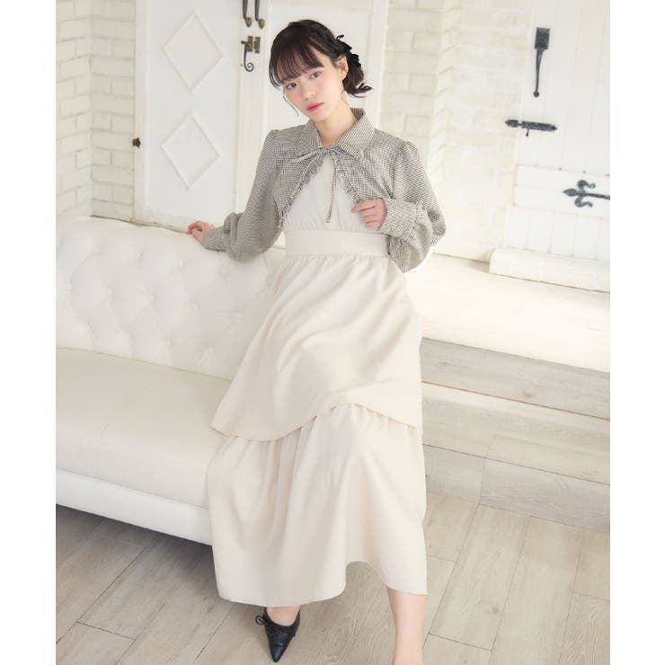 BEG0 | 【セットアイテム】アソートフリルOP＆ボレロSET | RETRO GIRL