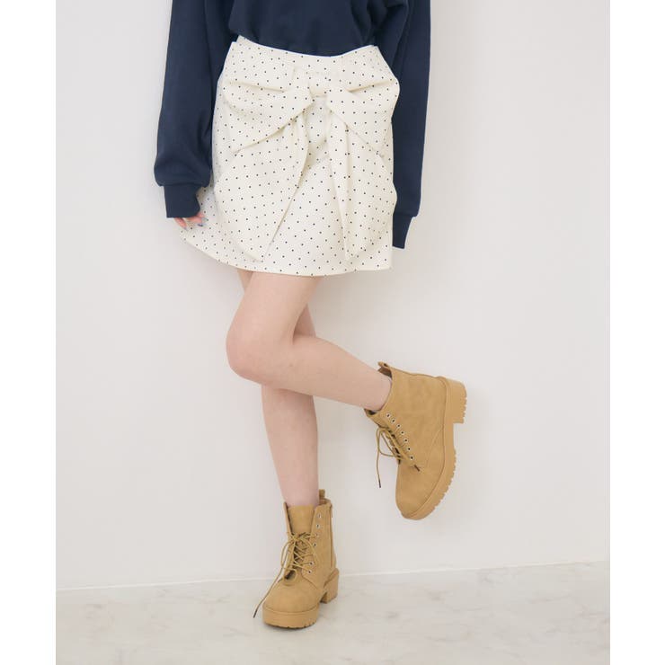 リボンモチーフミニSK | RETRO GIRL | 詳細画像6 