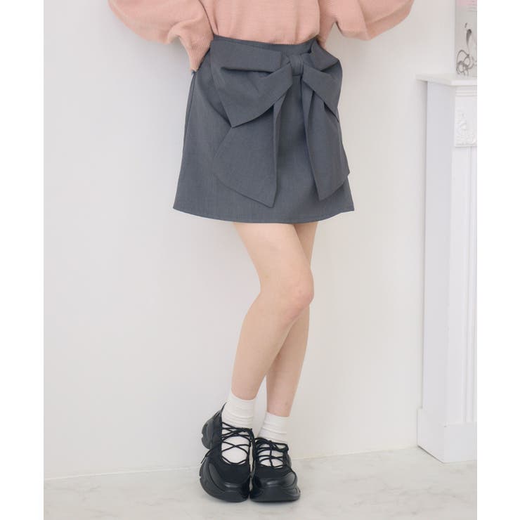 GRY2 | リボンモチーフミニSK | RETRO GIRL