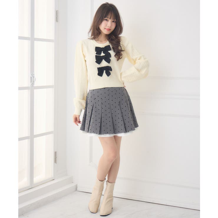 裾ボリュームミニSK | RETRO GIRL | 詳細画像3 