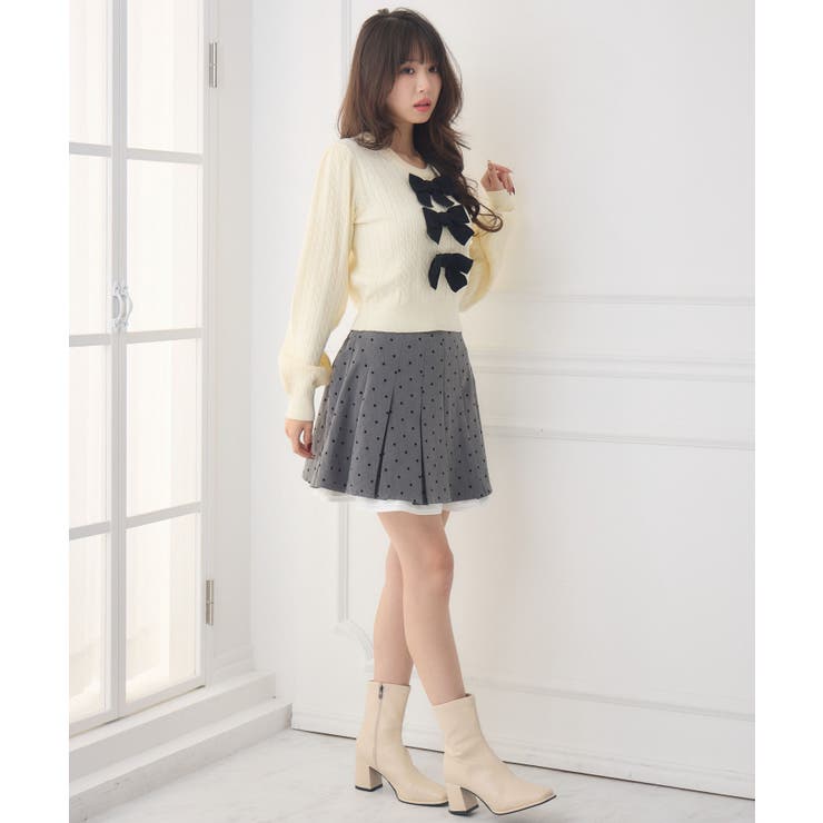 裾ボリュームミニSK | RETRO GIRL | 詳細画像4 