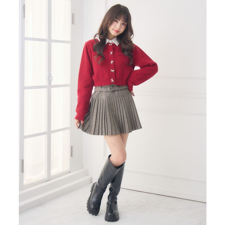 細プリーツミニSK | RETRO GIRL | 詳細画像4 