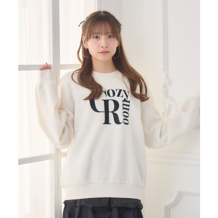 ロゴ刺繍BIGトレーナー | RETRO GIRL | 詳細画像11 