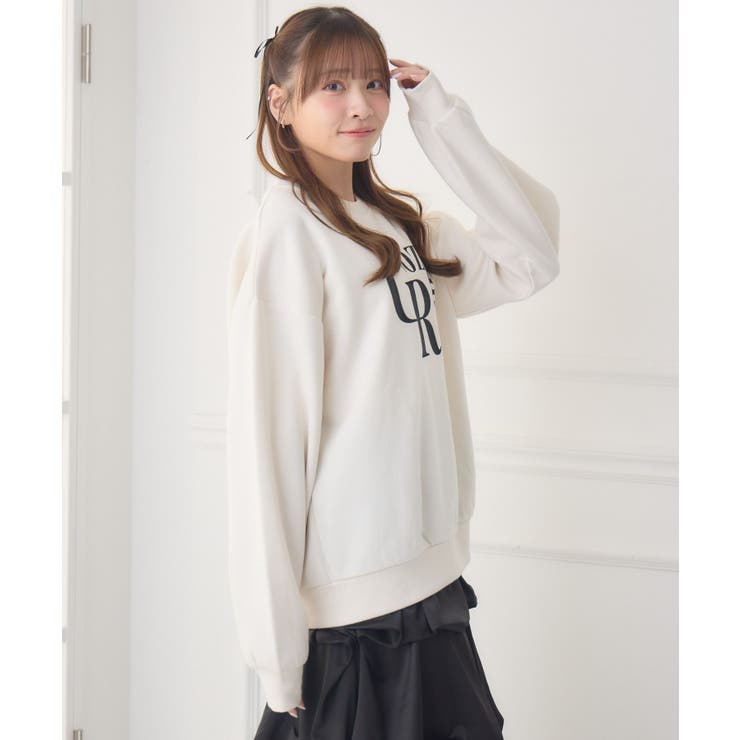 ロゴ刺繍BIGトレーナー | RETRO GIRL | 詳細画像17 