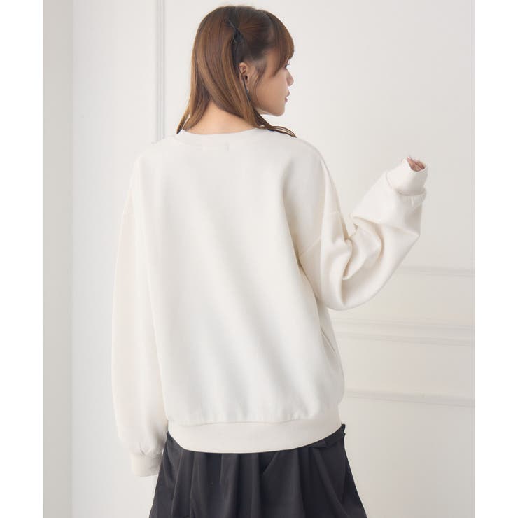 ロゴ刺繍BIGトレーナー | RETRO GIRL | 詳細画像18 