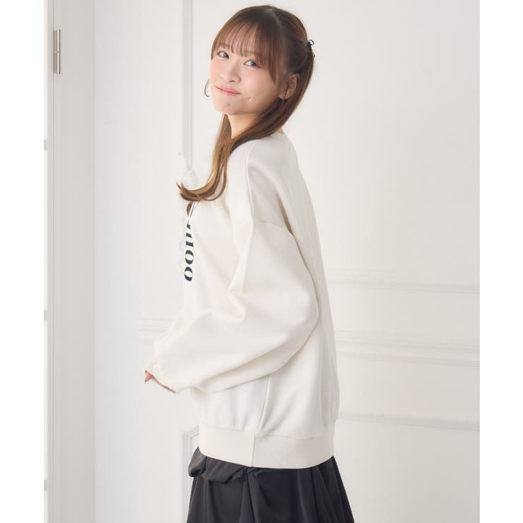 ロゴ刺繍BIGトレーナー | RETRO GIRL | 詳細画像19 