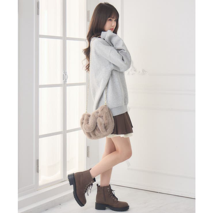 ロゴ刺繍BIGトレーナー | RETRO GIRL | 詳細画像21 