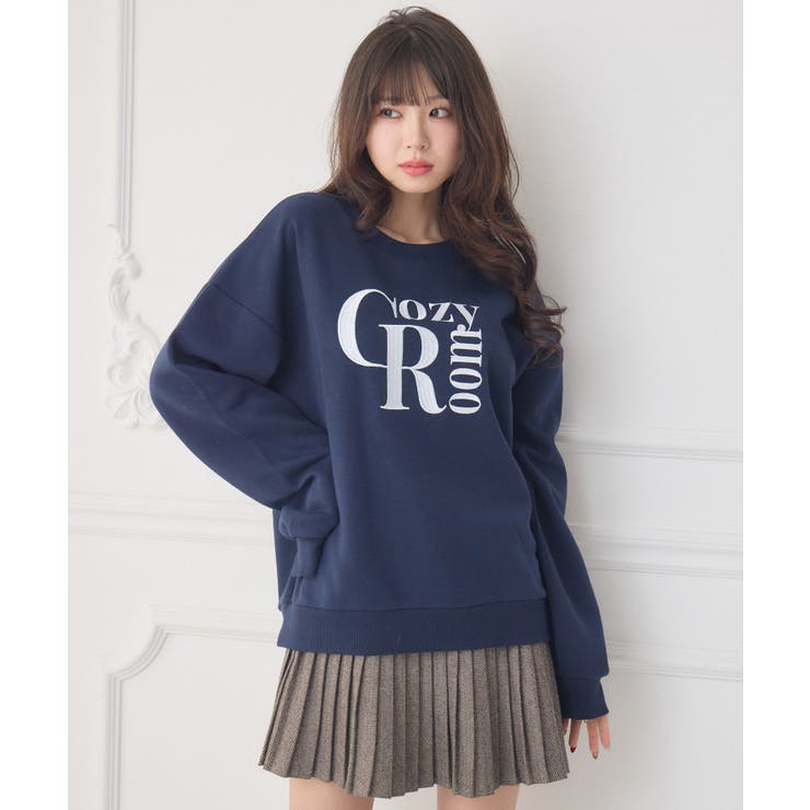 ロゴ刺繍BIGトレーナー | RETRO GIRL | 詳細画像7 