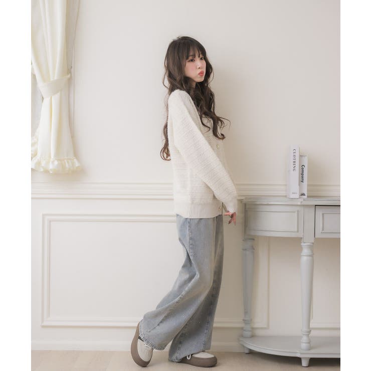 【セットアップ対応】BIGヴィンテージカーデ | RETRO GIRL | 詳細画像14 