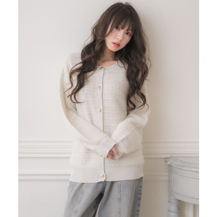 【セットアップ対応】BIGヴィンテージカーデ | RETRO GIRL | 詳細画像17 