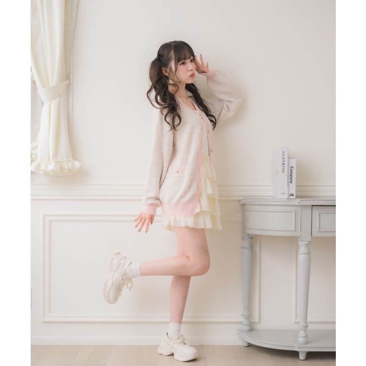 【セットアップ対応】BIGヴィンテージカーデ | RETRO GIRL | 詳細画像6 