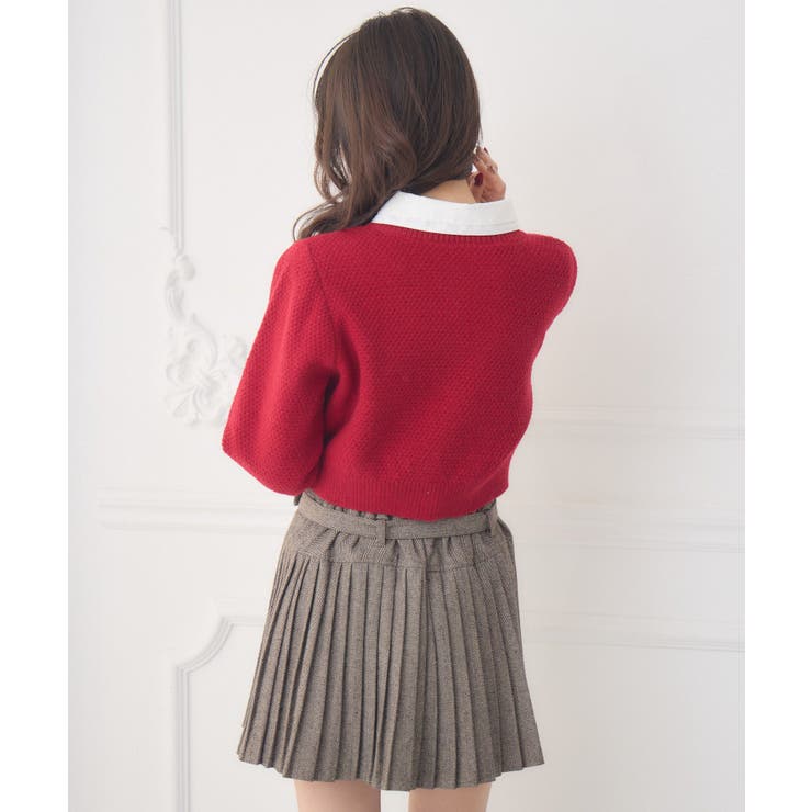 リボン釦ヴィンテージカーデ | RETRO GIRL | 詳細画像14 