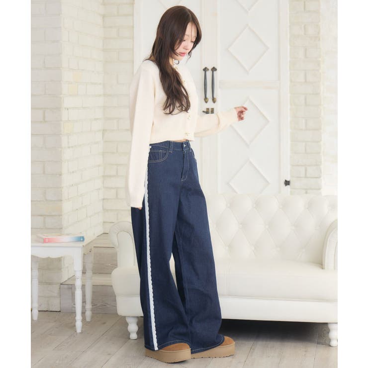 リボン釦ヴィンテージカーデ | RETRO GIRL | 詳細画像22 