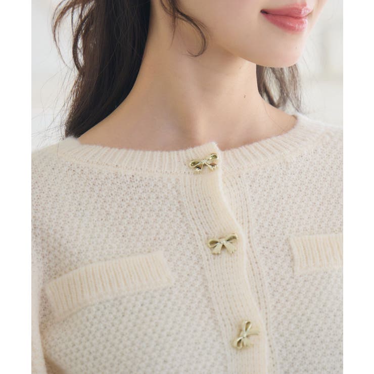 リボン釦ヴィンテージカーデ | RETRO GIRL | 詳細画像43 