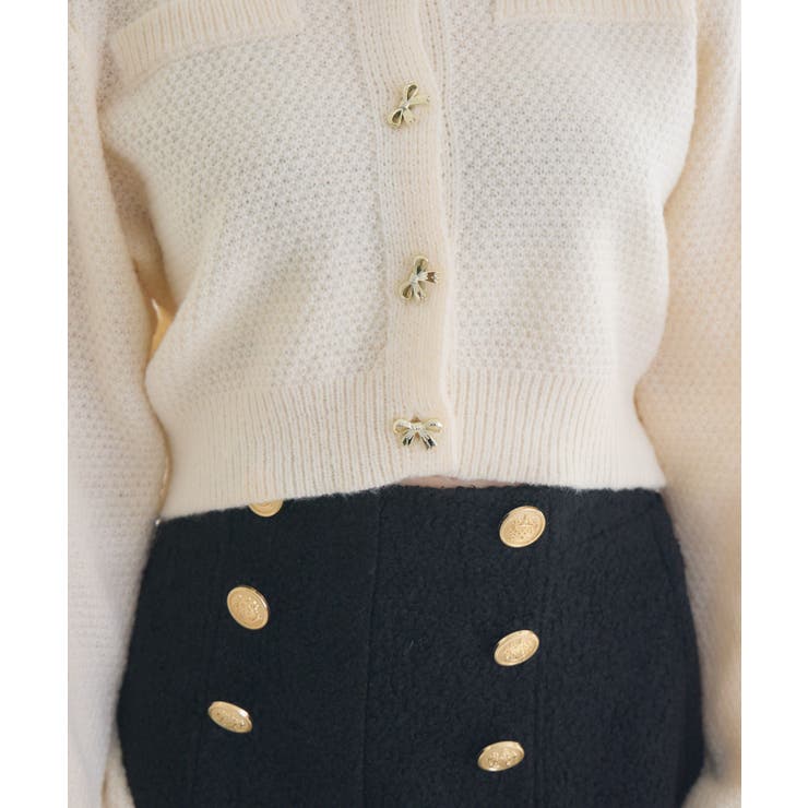 リボン釦ヴィンテージカーデ | RETRO GIRL | 詳細画像46 