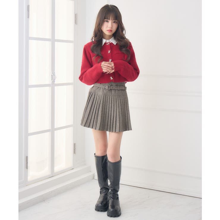 リボン釦ヴィンテージカーデ | RETRO GIRL | 詳細画像8 