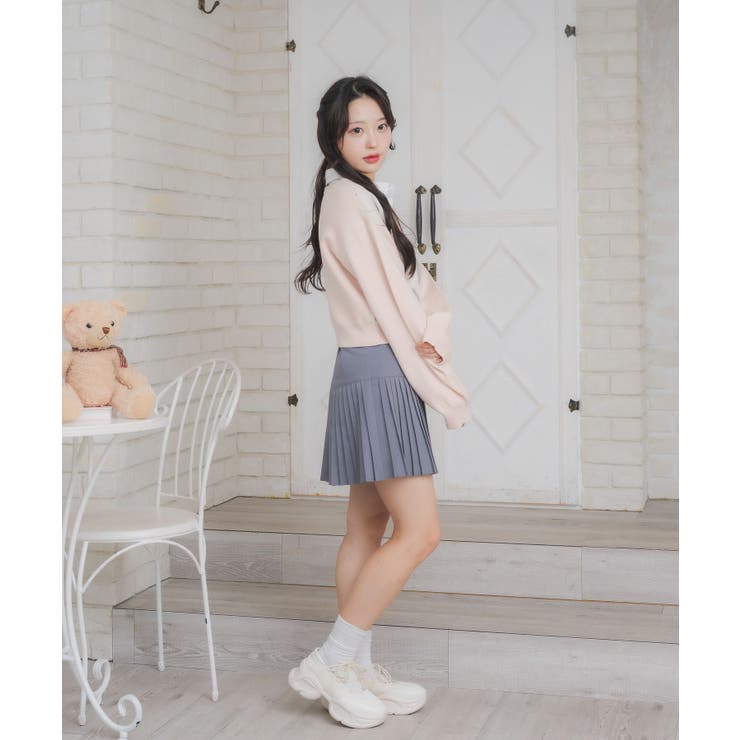 シャツ襟付きアーガイルNTPO | RETRO GIRL | 詳細画像14 