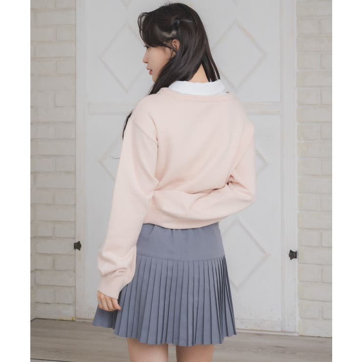 シャツ襟付きアーガイルNTPO | RETRO GIRL | 詳細画像19 