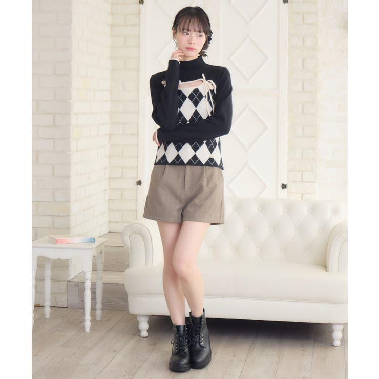 デコルテカットアーガイルNT | RETRO GIRL | 詳細画像21 