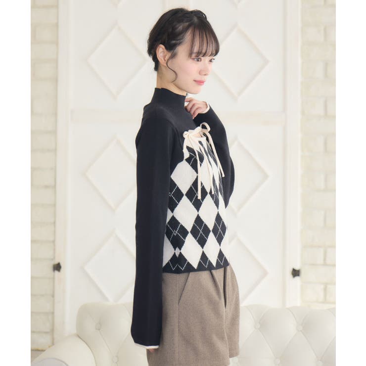 デコルテカットアーガイルNT | RETRO GIRL | 詳細画像26 