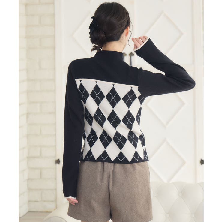 デコルテカットアーガイルNT | RETRO GIRL | 詳細画像27 