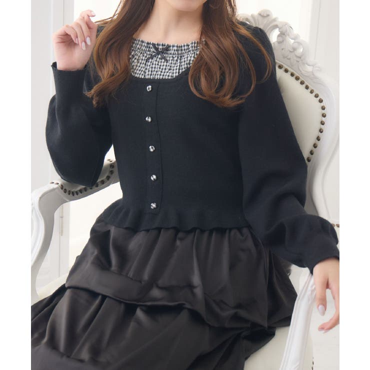 BLK1 | チェック切替NTPO | RETRO GIRL