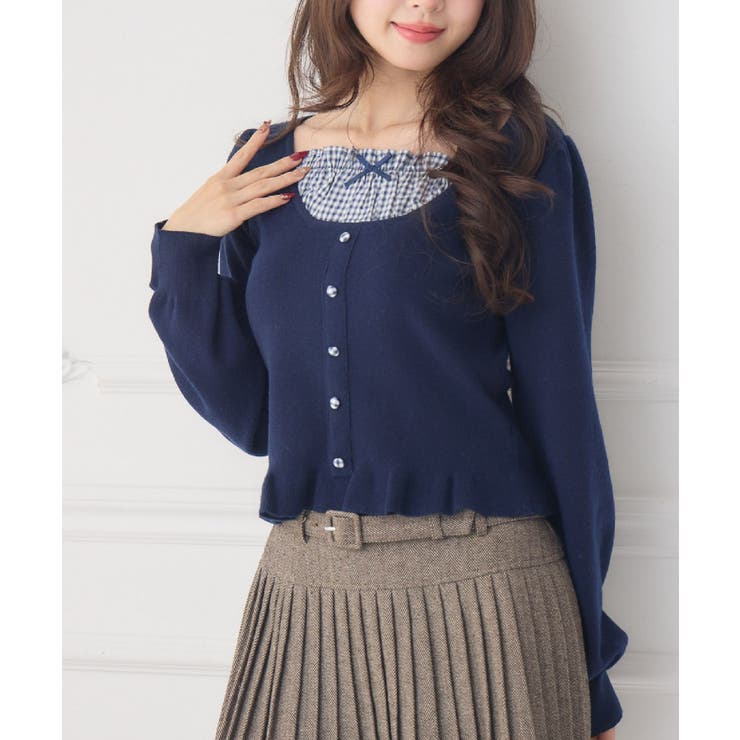 BLU2 | チェック切替NTPO | RETRO GIRL