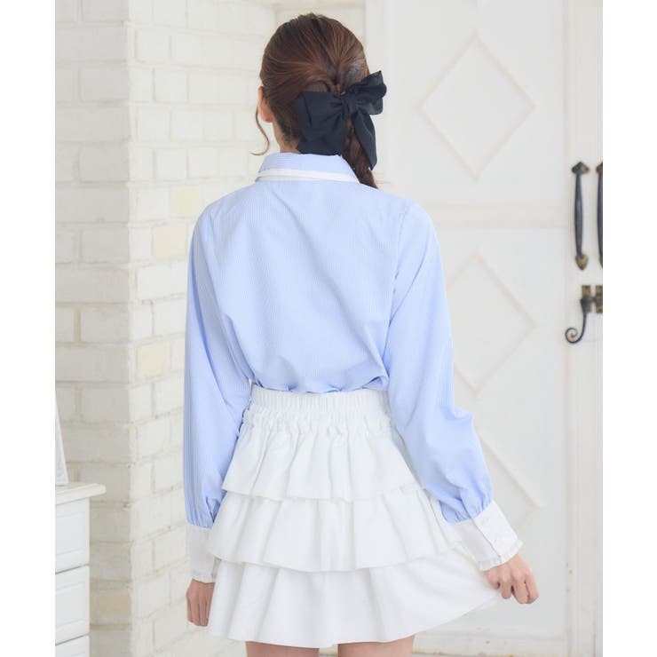 W襟シャーリングBL | RETRO GIRL | 詳細画像8 