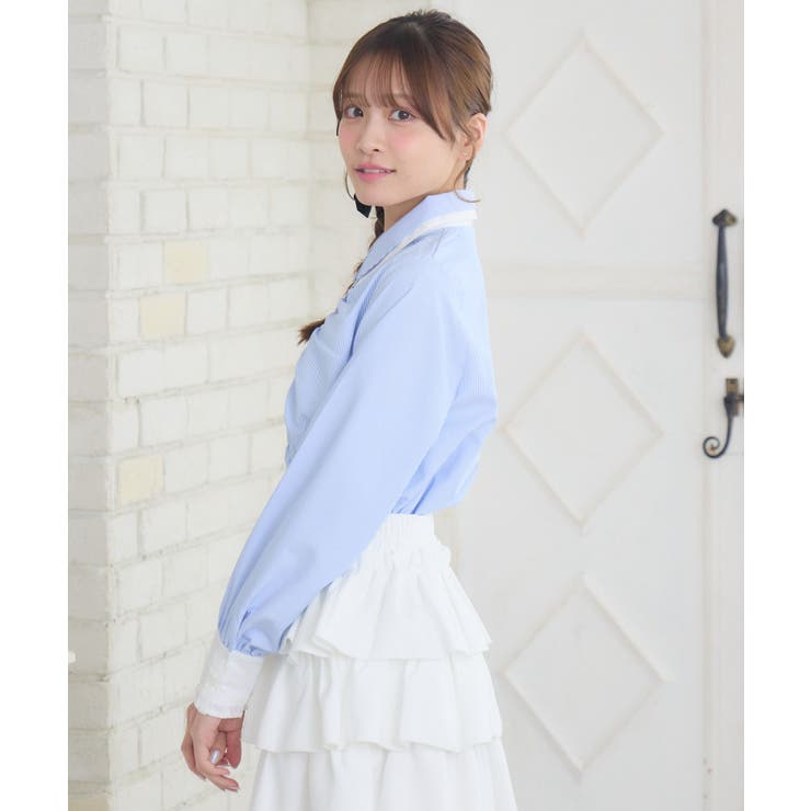 W襟シャーリングBL | RETRO GIRL | 詳細画像9 