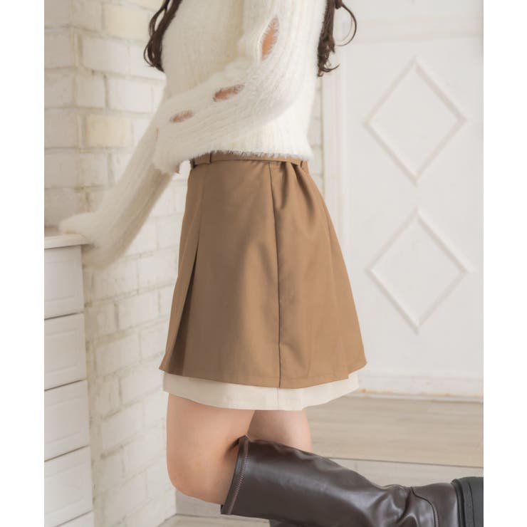 裾レイヤードミニSK | RETRO GIRL | 詳細画像10 