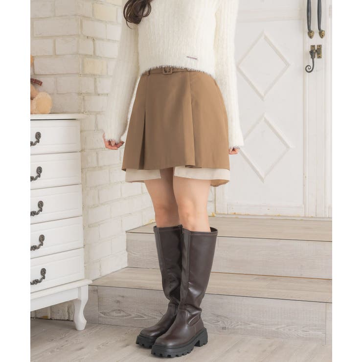 裾レイヤードミニSK | RETRO GIRL | 詳細画像18 