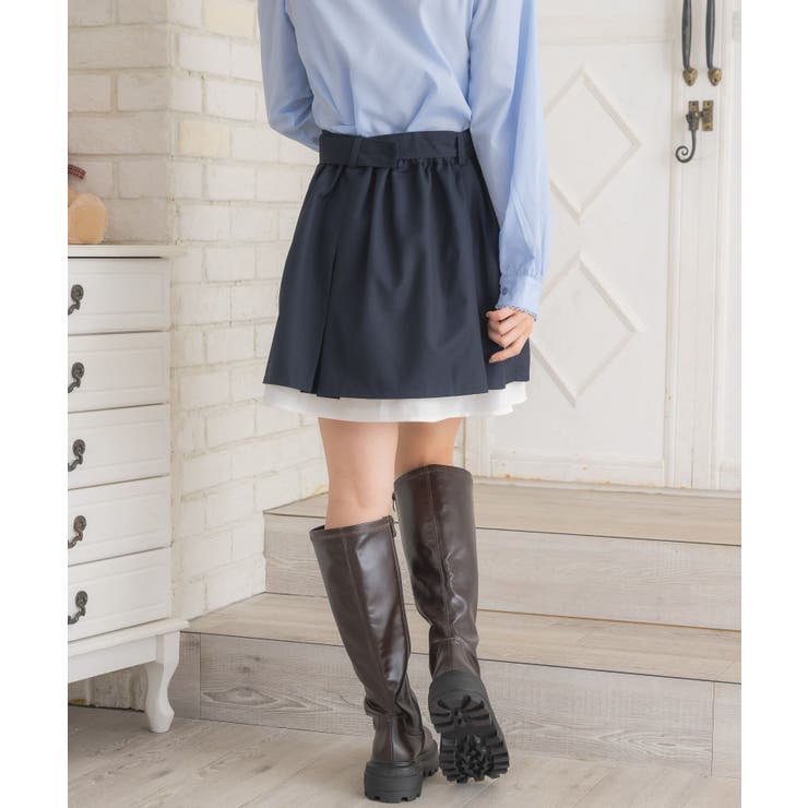 裾レイヤードミニSK | RETRO GIRL | 詳細画像25 