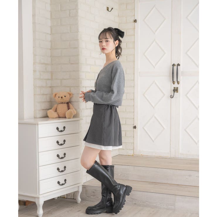 裾レイヤードミニSK | RETRO GIRL | 詳細画像5 