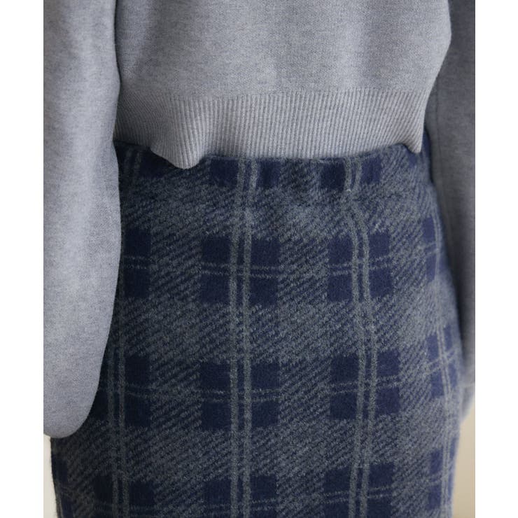 チェックニットミニSK | RETRO GIRL | 詳細画像27 