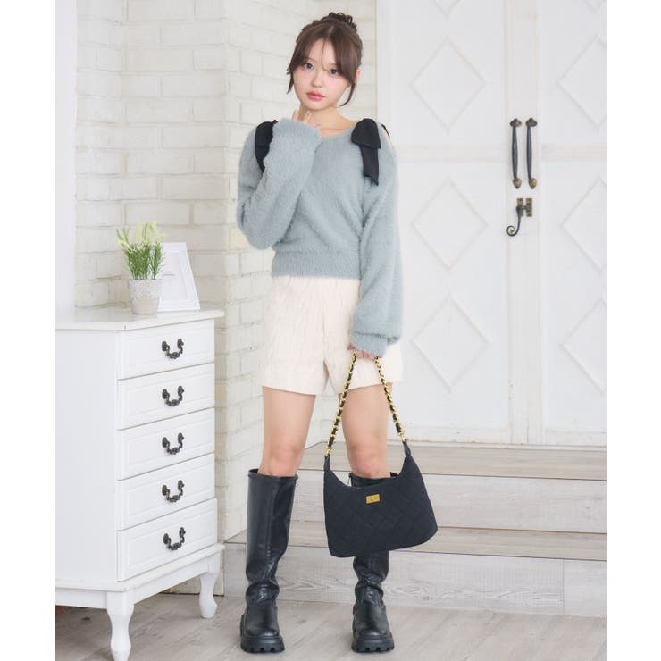 ケーブルニットSPT | RETRO GIRL | 詳細画像2 