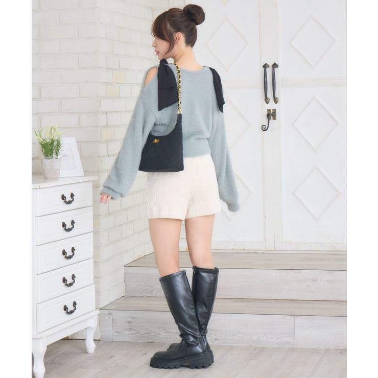 ケーブルニットSPT | RETRO GIRL | 詳細画像4 