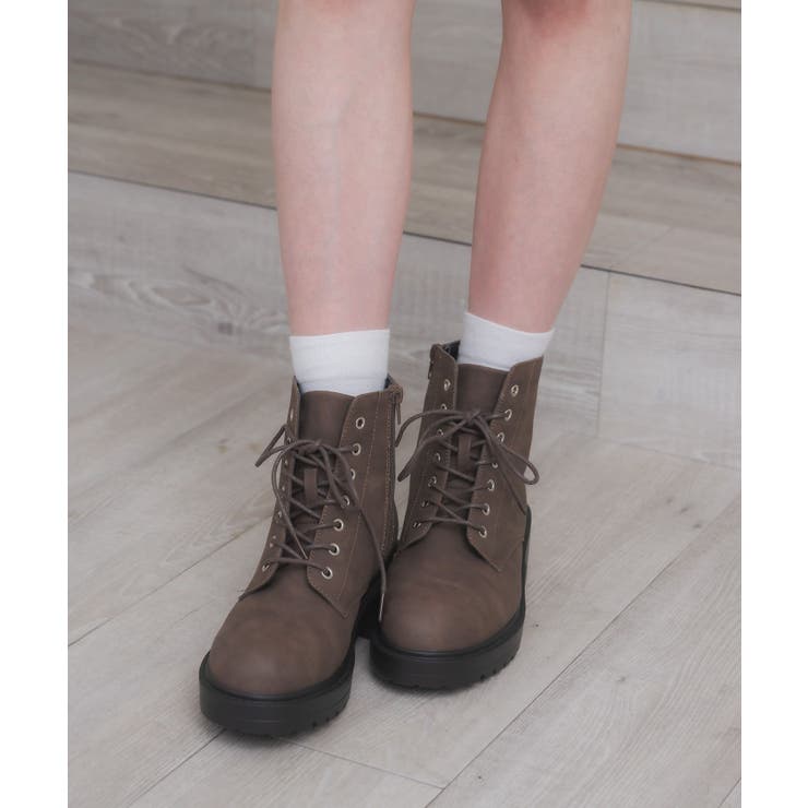 レースアップブーツ | RETRO GIRL | 詳細画像8 