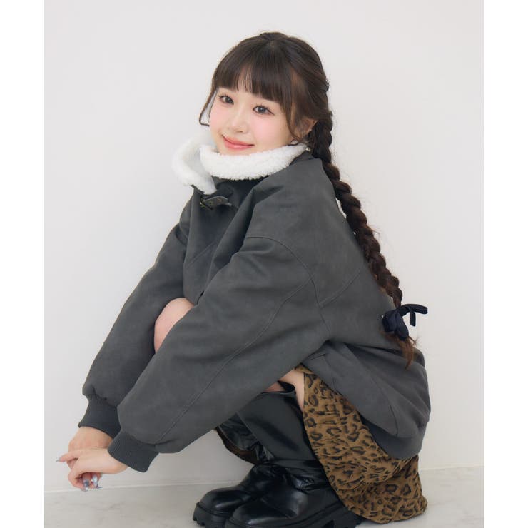 ボア襟FレザーBZ | RETRO GIRL | 詳細画像12 