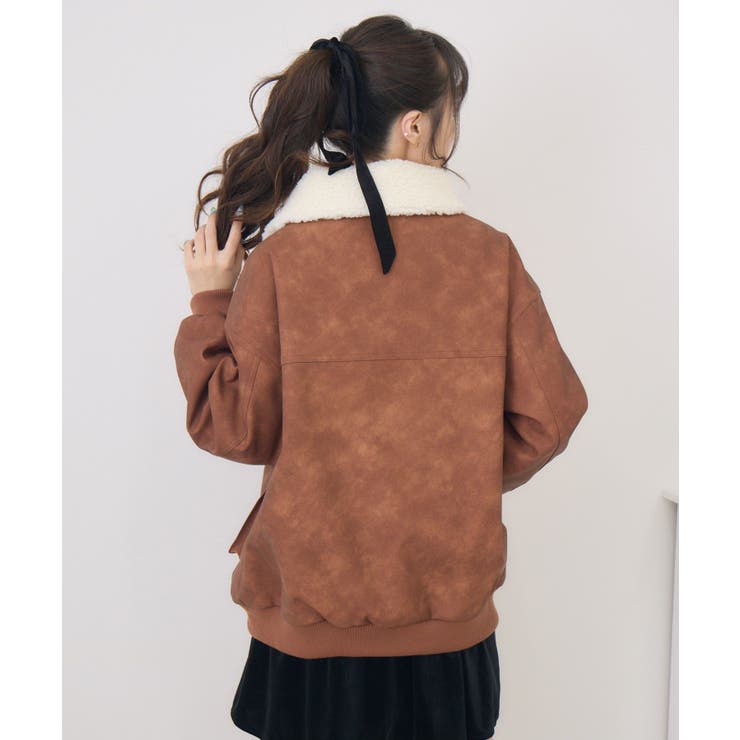 ボア襟FレザーBZ | RETRO GIRL | 詳細画像29 