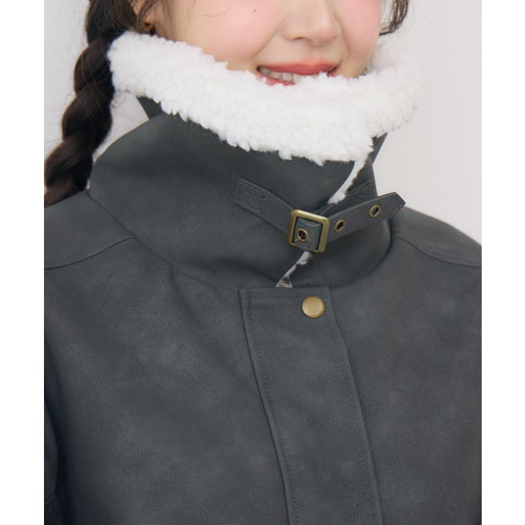 ボア襟FレザーBZ | RETRO GIRL | 詳細画像33 