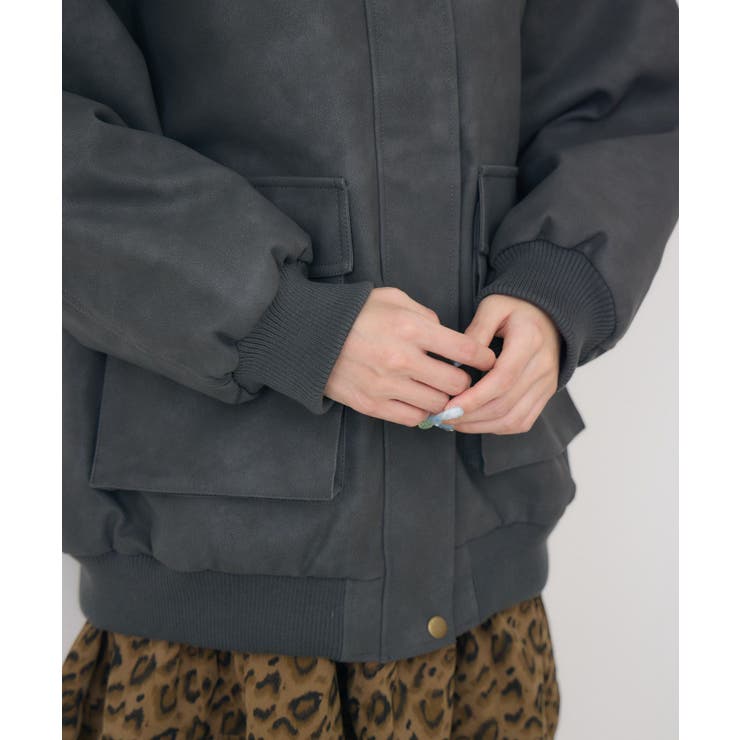 ボア襟FレザーBZ | RETRO GIRL | 詳細画像34 