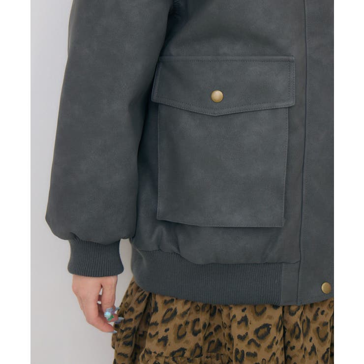 ボア襟FレザーBZ | RETRO GIRL | 詳細画像35 