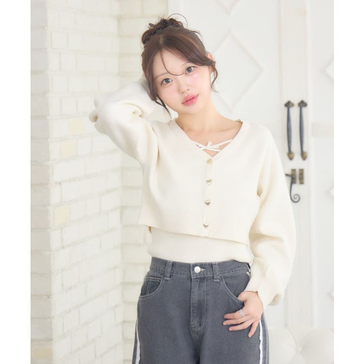 リボンキャミNTSET | RETRO GIRL | 詳細画像16 